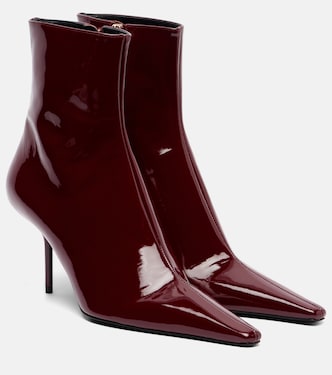 Ankle Boots 75 aus Lackleder | Victoria Beckham