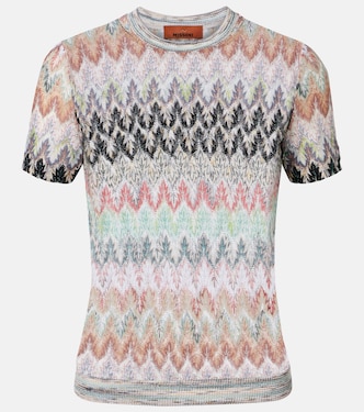 T-shirt Zig-zag en lamé | Missoni