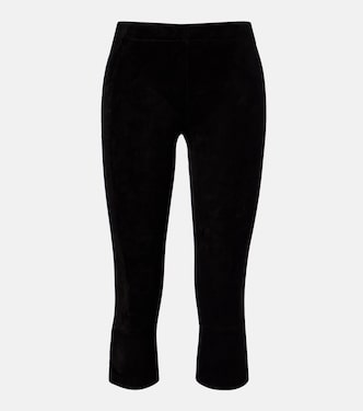 Willy suede capri pants | Stouls