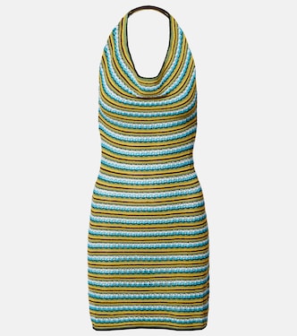 Greta striped cotton minidress | Staud