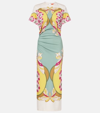 Lela printed jersey maxi dress | La DoubleJ