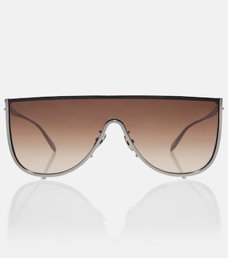 Lettering Logo flat-top sunglasses | Alaïa