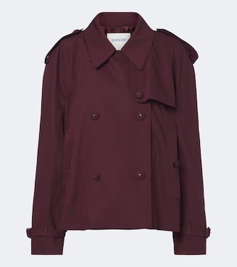 Mayfair wool twill trench jacket | Burberry