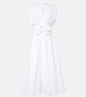 Midikleid aus Baumwollpopeline | Alaïa