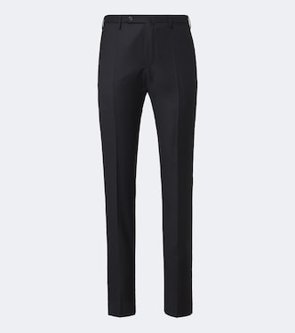 Wool slim pants | Slowear