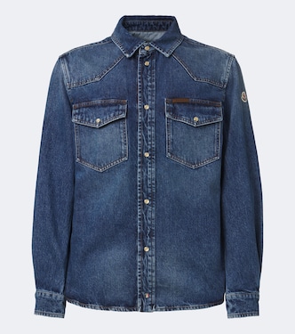 Denim Western shirt | Moncler