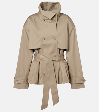 Belted double-breasted trench coat | Rotate