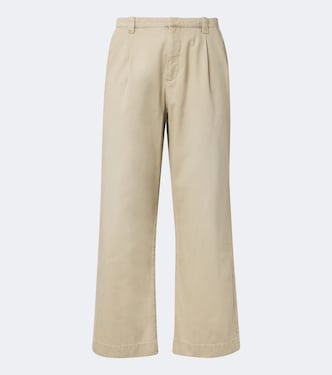 Still pleated cotton chinos | Our Legacy