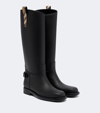 Burberry Check rain boots | Burberry