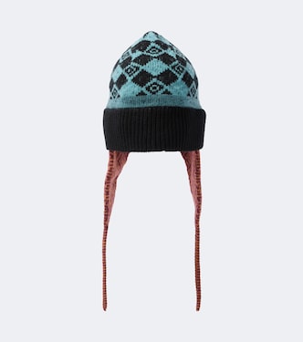 Jacquard wool beanie | Dries Van Noten