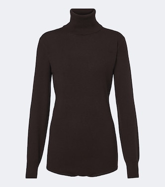 Jersey de cuello alto de lana y cachemir | Jardin des Orangers