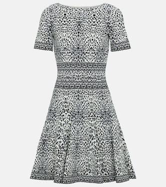 Stretch-jacquard minidress | Alaïa