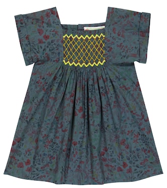 Baby Pais floral smocked cotton dress | Bonpoint