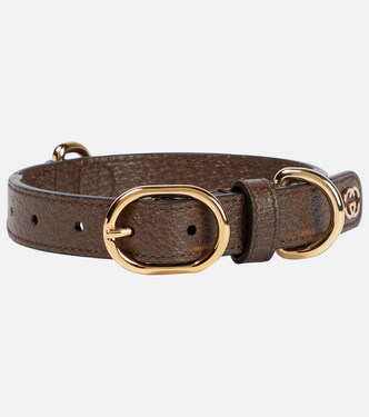 Interlocking G S/M dog collar | Gucci