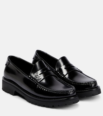 Le Loafer leather penny loafers | Saint Laurent
