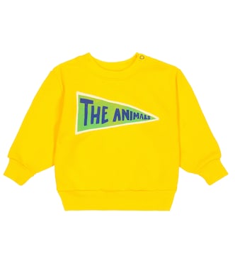 Baby printed cotton sweatshirt | The Animals Observatory