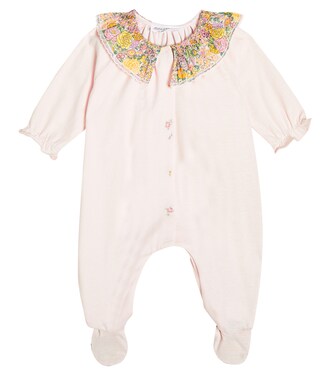 Baby floral cotton onesie | Tartine et Chocolat