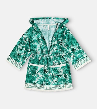Printed cotton nightdress | Zimmermann Kids