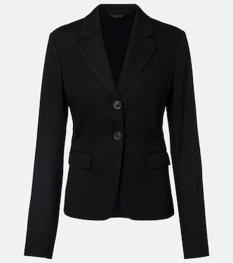 Single-breasted wool-blend blazer | Acne Studios