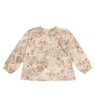 Printed cotton jersey top | Il Gufo