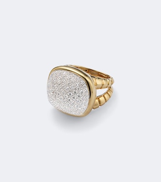 Ring Tigella aus 18kt Gelbgold mit Diamanten | Marina B
