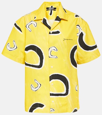La Chemise Jean printed cotton bowling shirt | Jacquemus