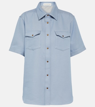 Cashmere and cotton shirt | God's True Cashmere