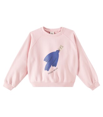 Bird printed cotton sweatshirt | Jellymallow