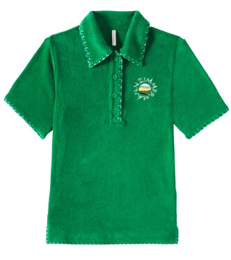 Everley cotton-blend terry dress | Zimmermann Kids