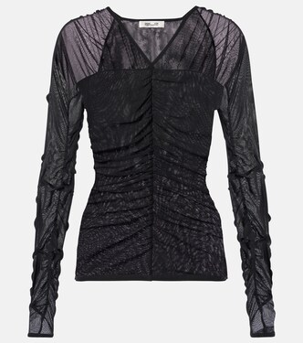 Eli mesh top | Diane von Furstenberg