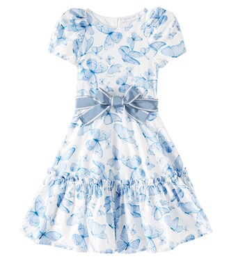 Cotton-blend dress | Monnalisa