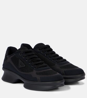 Re-Nylon and mesh sneakers | Prada