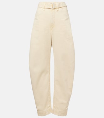 Belted barrel-leg jeans | Lemaire