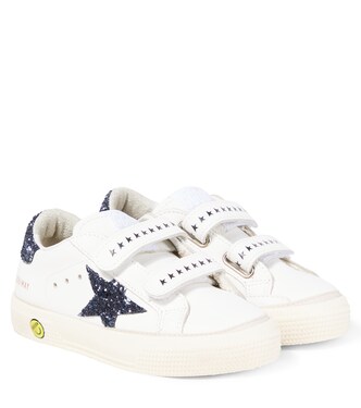 Old School leather sneakers | Golden Goose Kids