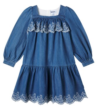 Camitty embroidered cotton dress | Molo