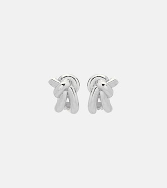 Knot sterling silver earrings  | Bottega Veneta