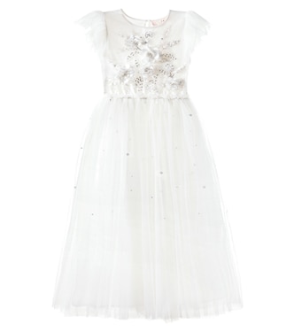 Garden Soirée embellished tulle dress | Tutu Du Monde