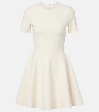 Asymmetric knitted minidress | McQueen