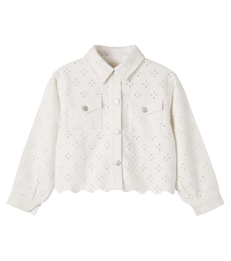 Camelia broderie anglaise denim jacket | The New Society