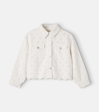 Camelia broderie anglaise denim jacket | The New Society