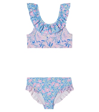 Bikini Primavera floral con volantes | Louise Misha