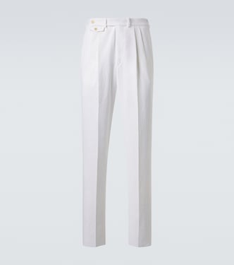 Linen tapered pants | Dunhill