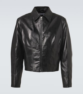 Lur leather jacket | Kiko Kostadinov