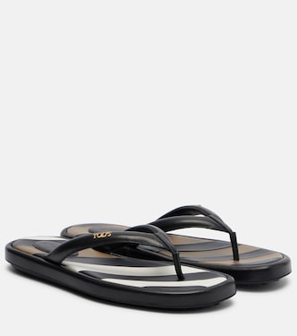 Leather thong sandals | Tod's