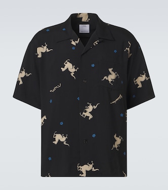 Crosby printed bowling shirt | Visvim