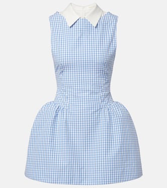 Robe en coton à carreaux vichy | Shushu/Tong