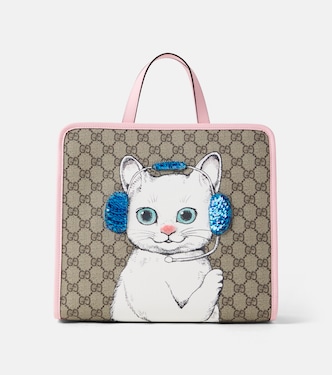 GG canvas sequined tote bag | Gucci Kids