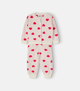 Baby cardigan and sweatpants set | Molo