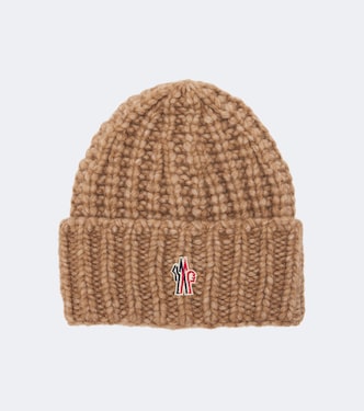 Logo alpaca and wool-blend beanie | Moncler Grenoble