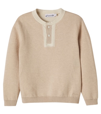 Miro cotton-blend sweater | Bonpoint